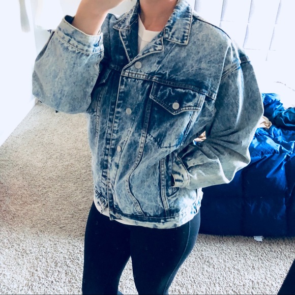 Vintage Jackets & Blazers - Vintage 80s Gap Denim Jacket with Chevy Design